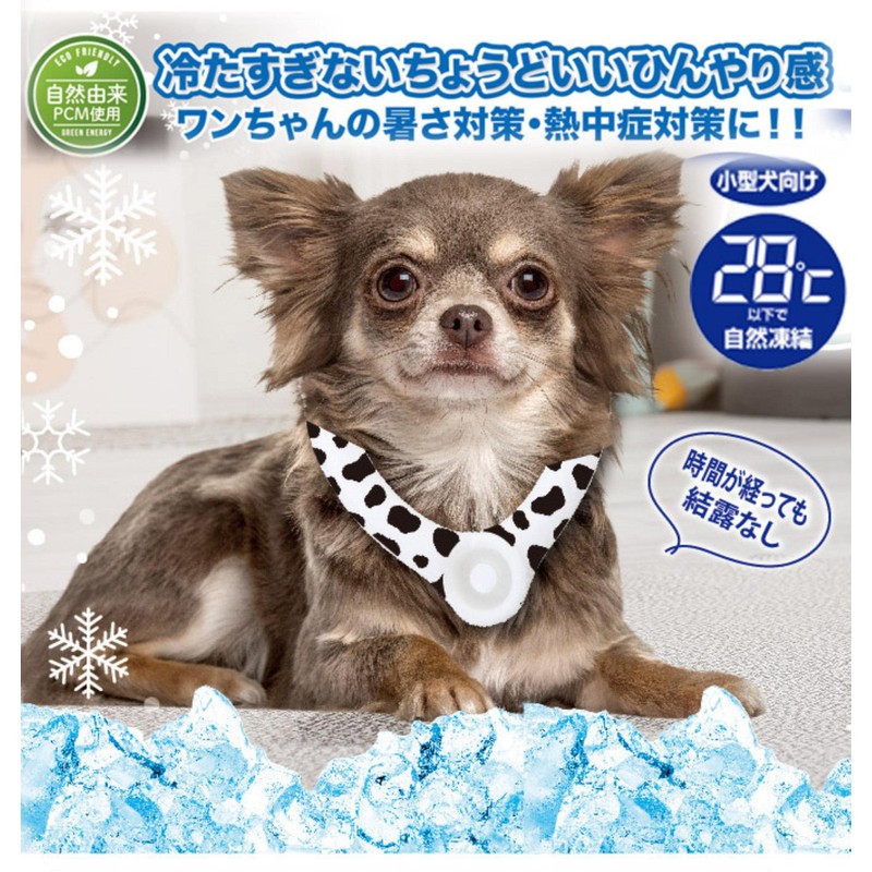 Cool Neck Ring with Dog Button Flower