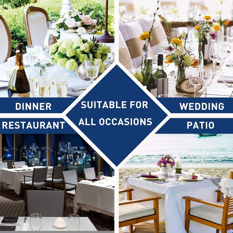 Eternal Beauty 120cm Round Tablecloth,Wipeable Grey Tablecloths Polyester Spill Proof