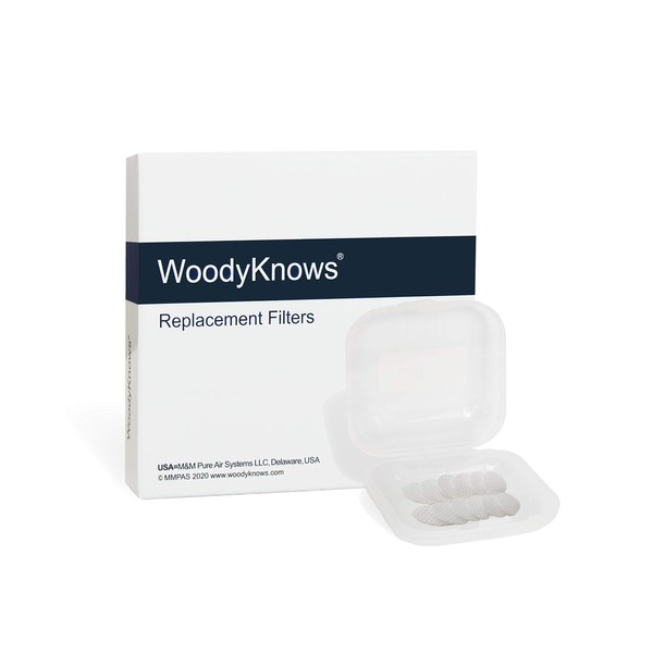 WoodyKnows - Filtros nasales de superdefensa (Filtro de Repuesto - Estrecho, L)