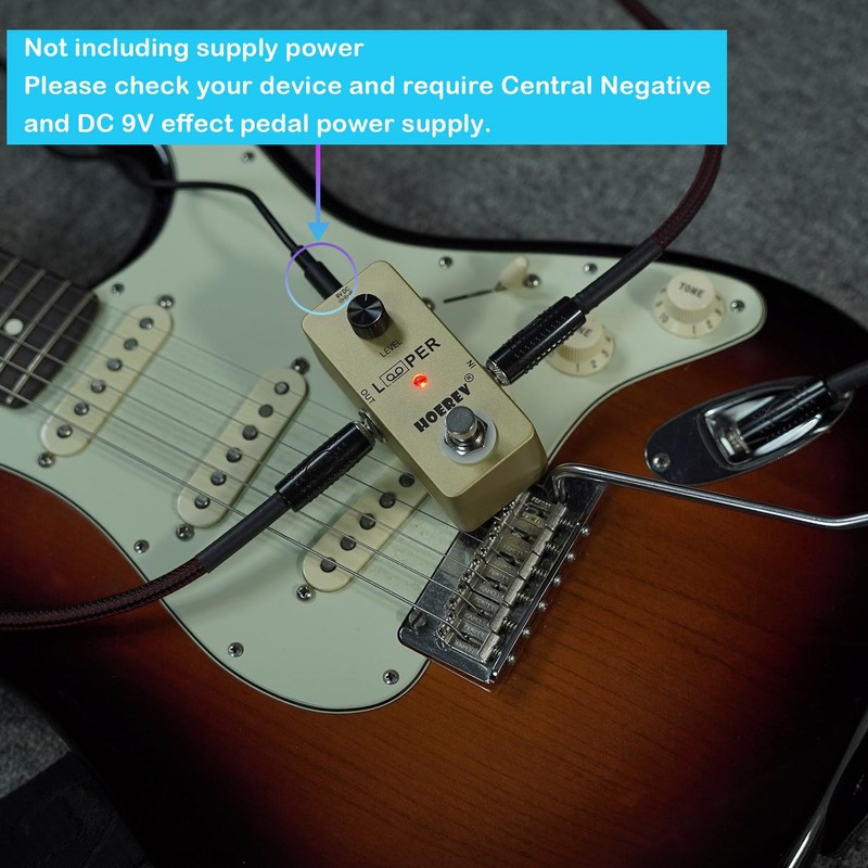 HOEREV Guitar Mini Looper Pedal