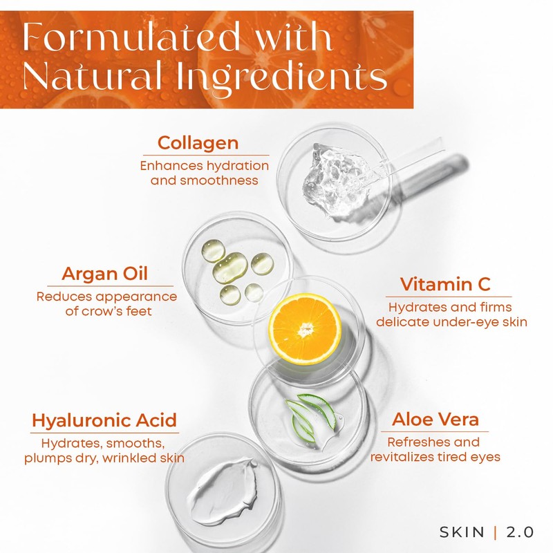 Skin 2.0 Vitamin C & Collagen Eye Serum - Dermatologist