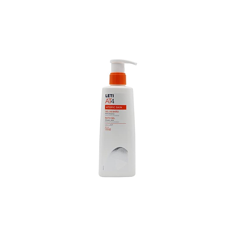 Leti At4 gel de baño c/250 ml