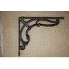 4- Decorative Cast Iron Shelf Bracket, Victorian Scroll Design, Corbels,