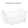 Simplify Large, Super Clear Storage Tote Bin