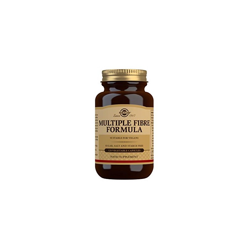 Solgar Multiple Fibre Formula Vegetable Capsules - Pack of 120