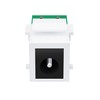 DIYTECH DC Keystone Jack, Power, 12v, 5.5mm x 2.1mm Connector
