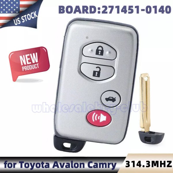 Unbranded FOR 2007 2008 2009 2010 TOYOTA CAMRY SMART REMOTE