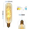 Bunnit Bulbs Vintage Edison Bulb, T25 Tube Spiral, 40w, E12