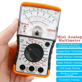 NJTY 호환 NJTY S472PRO 미니 아날로그 멀티미터 기계식 화상 방지 [02 S472PRO] Compatible NJTY S472PRO Mini Analog Multimeter Mechanical Image Prevention [02 S472PRO]