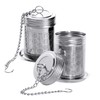 2 tea strainers for loose tea, tea filter, stainless steel