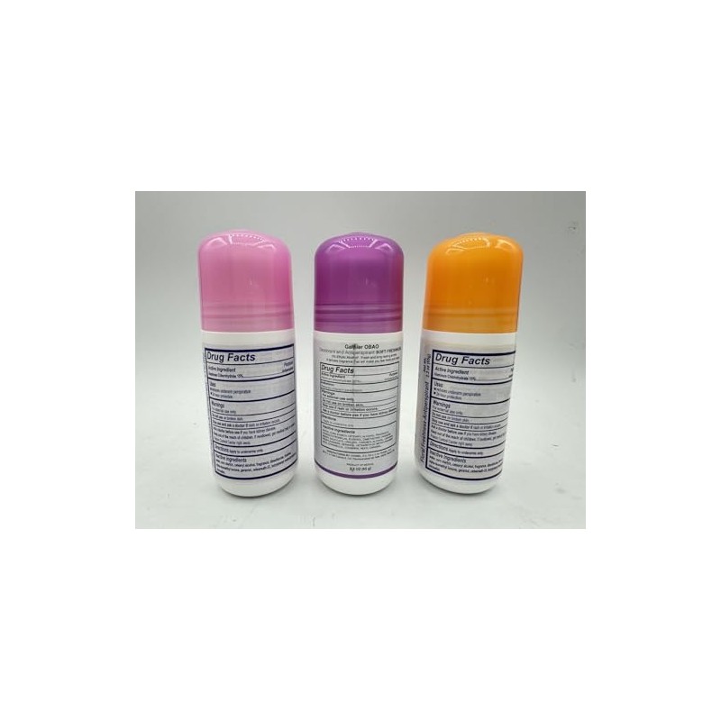 Obao Assorted Deodorant for Women - Pack of 3