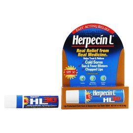 Special pack of 6 HERPECIN-L COLD SORE LIP BALM 0.1 oz