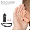 22x67mm Musician Ear Plug Red Noise Reduction Waterproof with Silica
