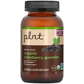 Organic Elderberry Gummies a" Immune Support a" Berry (60 Gummies)
