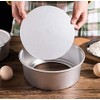 Flunyina 8 Packs 4" Aluminium Round Cake Pan Chiffon Cake