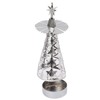 Spinning Candle Holder Rotating Candlestick Set for Romantic Wedding Christmas