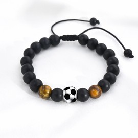 VGWON Soccer Bracelet Gifts for Him, Birthday Graduation Christmas Back to School Gifts for Son Grandson Brother Nephew