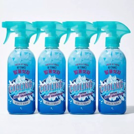 LG 온더바디 발을씻자 코튼풋 발세정제 알래스카 빙하수 385ml 4개 LG On The Body Foot Cotton Foot Cleanser Alaska Glacier Water 385ml 4ea