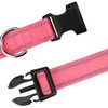 Reflective Dog Collar Breathable Pet Collar Adjustable Nylon Collars Multicolor