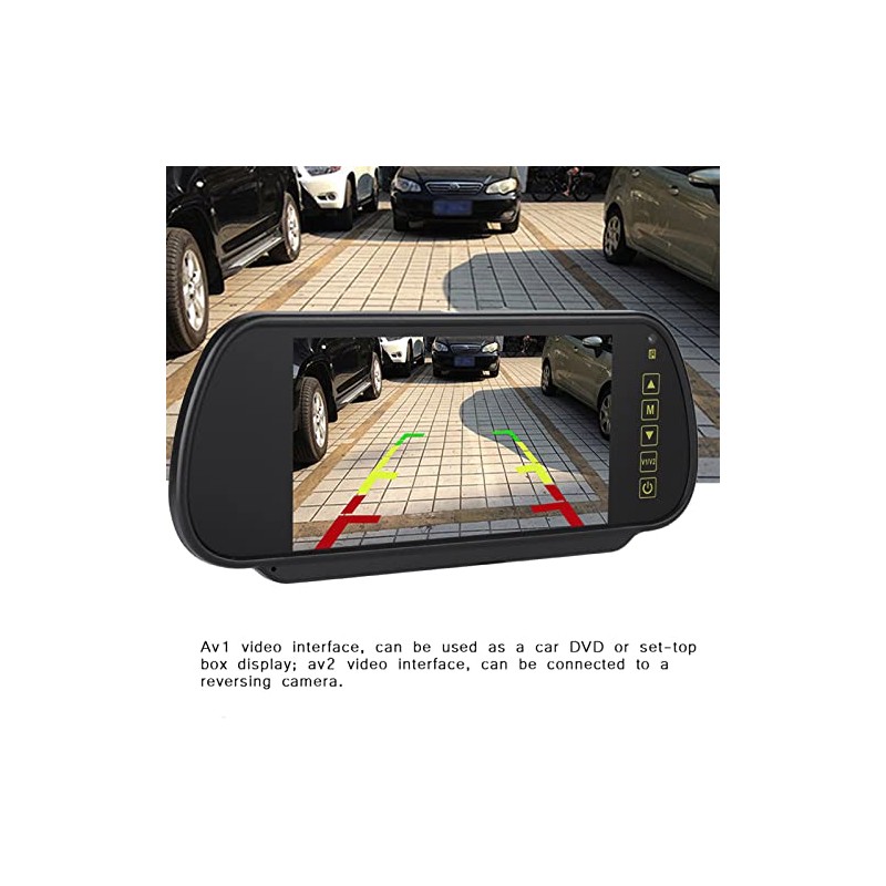 Rear View Backup Camera, 7inch LCD Display Camera Rear View