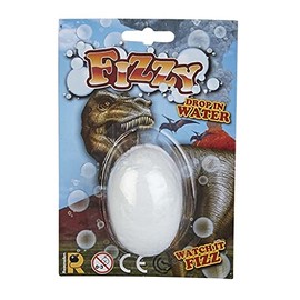 Ravensden Dinosaur Fizzy Egg (Reveals 1 random dinosaur figure inside!)