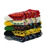 Fraobbg 5 Pairs Vintage Winter Women Socks Warm Thick Knitted