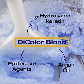 NK Professional Care Rubio Dicolor | Polvo Blanqueador | Aclarador para Cabello | Decolorante para El Cabello | Aclara +8 Tonos Sin Dañar El Mechón Del Cabello (Paquete de 4 X 60G) 240 G