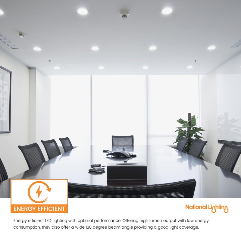 SIRIODISC 12W LED Round Recessed Ceiling Flat Panel Down Light