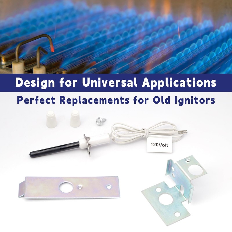 21D64-2 Universal Furnace Hot Surface Round Silicon Nitride Ignitors Replacement