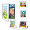 Kids Art Frames,10x12.5 Front Opening Kids Artwork Frames Changeable, Displays