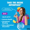 Digestive Advantage 3-in-1 Natural Fruit Flavors Probiotic Gummies for Women