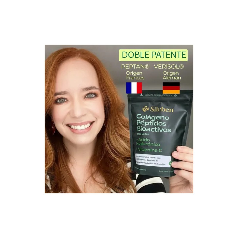 Sileben Colágeno Hidrolizado | Péptidos 2000 Dalton | 450 G
