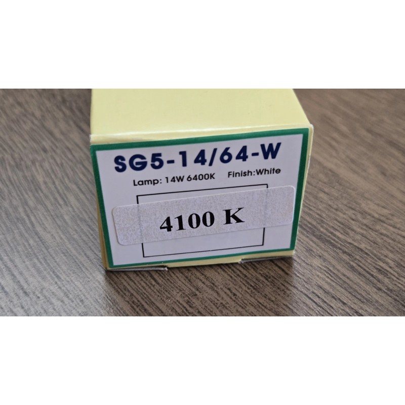 JESCO SG5-14/64W Sleek Plus T5 3 Wire Grounded Light Fixture