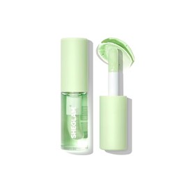 SHEGLAM Jelly Wow Aceite labial hidratante no pegajoso Brillo labial hidratante y voluminizador - Green Apple Envy                                    