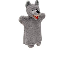 MU Brno Wolf Hand Puppet 30 cm