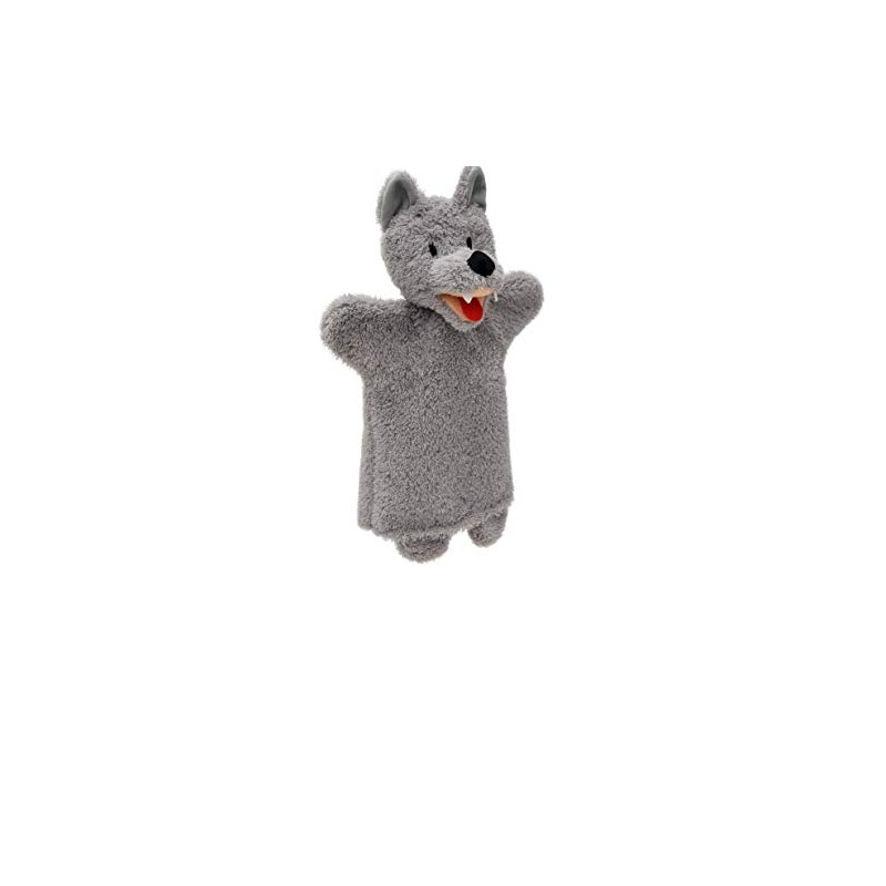 MU Brno Wolf Hand Puppet 30 cm