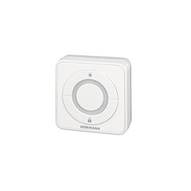 Hörmann 4511647 Print/Interior Push Button IT3B 1 ~ Impressive Exclusive Design 100% Compatibility and Flash Button with Light Ring, Comfortable Open The Gate
