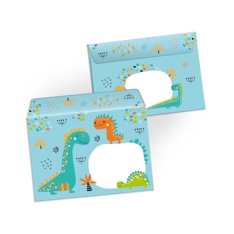 Writing Paper Set Letter Pad with Envelope for Children Dinosaur