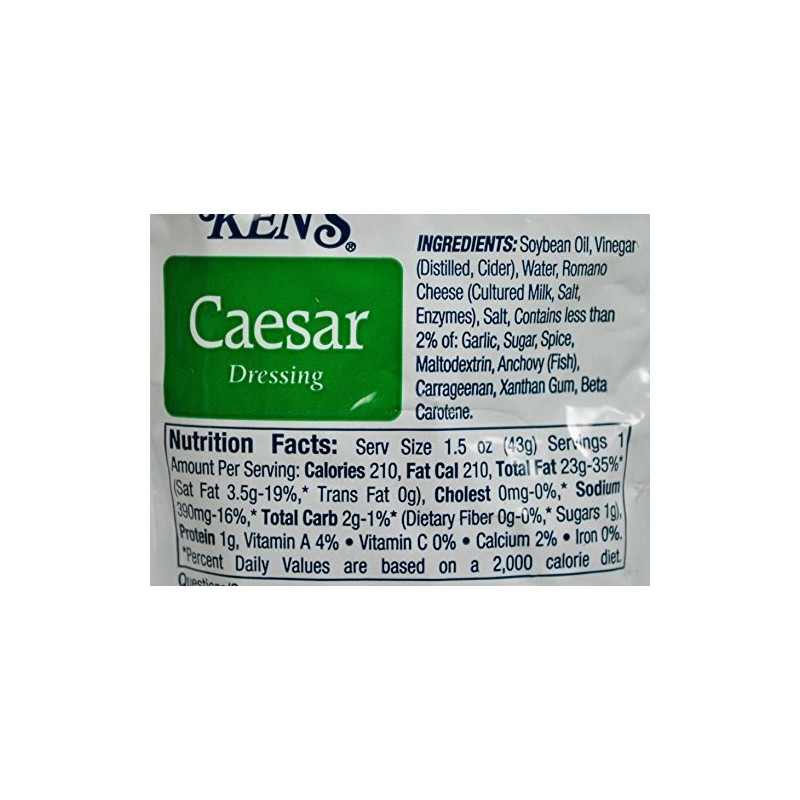 Kens 362361 Kens Caesar Dressing- Case of 60