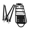 Rear Bike Rack Cargo Rack 154lb Load Aluminium Alloy Touring