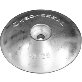 Tecnoseal 00102 90mm Zinc Disc Rudder Anode