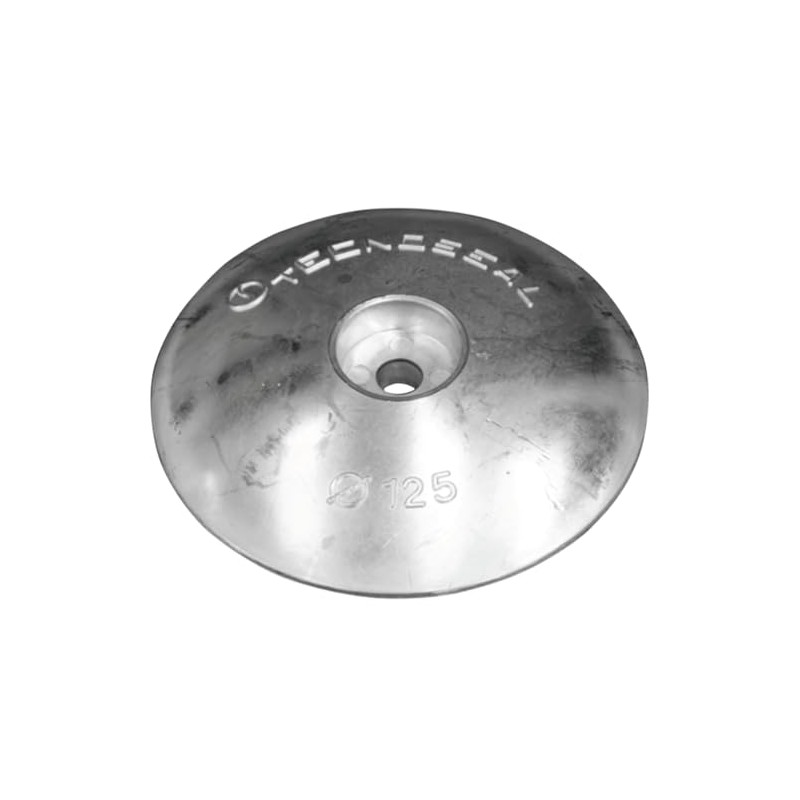 Tecnoseal 00102 90mm Zinc Disc Rudder Anode