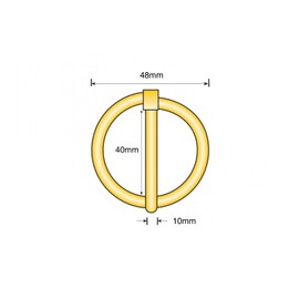 YARDMAN Lynch Pin Set – 20-Piece 10mm Linch Pins – Professional Zinc-Plated Carbon Steel – Heavy-Duty Safety Pins for Trailers, Tractors, Agricultural Vehicles – 42mm Pin Length