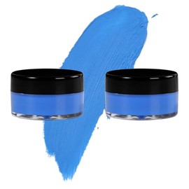 7V HOME BEAUTY Blue Eyeshadow Cream, Blendable Smooth 2pcs Matte Blue Creamy Eyeshadow