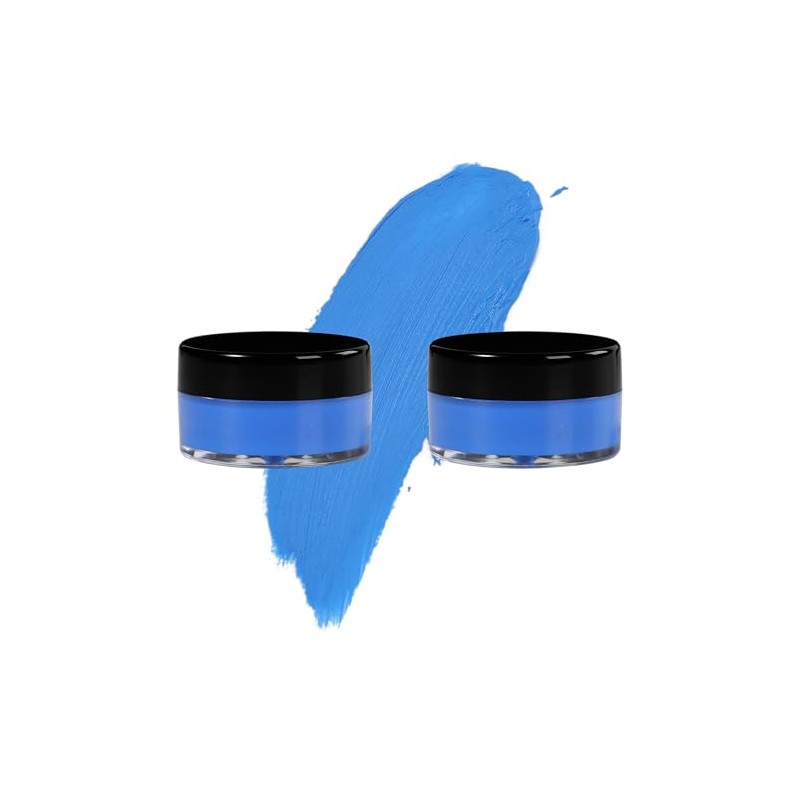 7V HOME BEAUTY Blue Eyeshadow Cream, Blendable Smooth 2pcs Matte