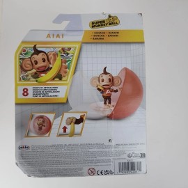 Jakks Pacific Super Monkey Ball AiAi Action Figure Brand New w/ Banana Sega Toy!