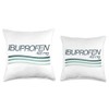 Ibuprofen 400 mg Throw Pillow