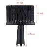 Cepillo De Limpieza De Cabello Para Barberos Negro