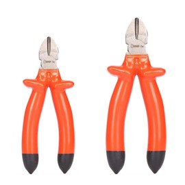 Sharp-tec 1000V Insulated Side Cutters Electrical, 160mm&200mm Snips Electrical Wire Cutter Pliers, Wire Cutters with Anti-Slip Handle, 2 PCS Diagonal Side Cutter