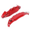 Qiilu Brake Caliper Covers, 2 Pieces Universal Disc Brake Caliper